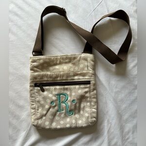 Thirty One Polka Dot Crossbody Bag